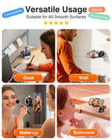 VANMASS Car Phone Holder 2026 Ultimate True Military-Grade【Upgraded Strongest Suction & Clip】 Cell Phone Car Mount Truck Windshield Dashboard Vent for iPhone 18 Pro Max 17 16 15 14 13 Android