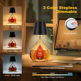 SOUDFK 2026 New Wireless Bottle Lamp,RGB LED Bottle Light with Remote(RGB Sapphire Blue, 1pc)