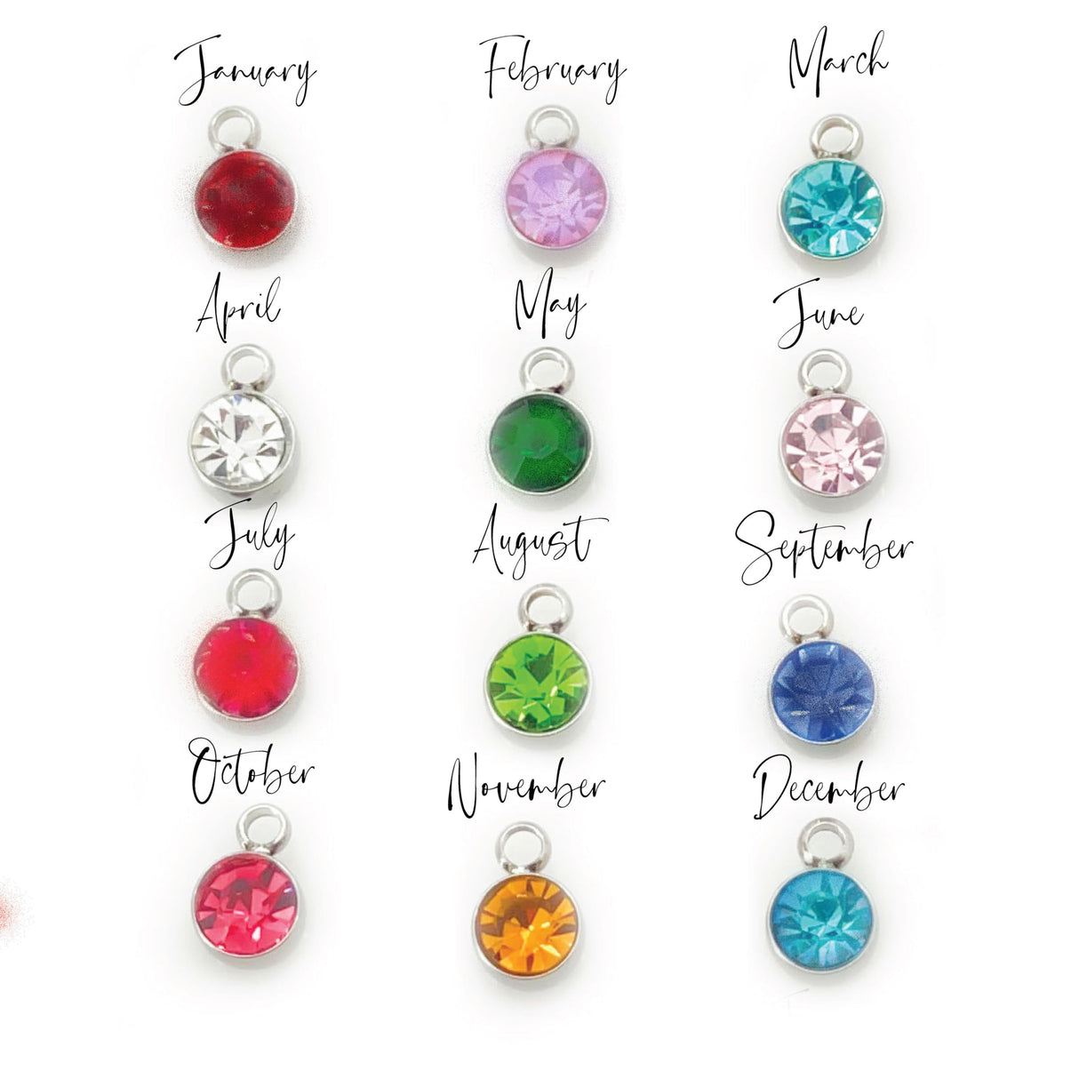 Personalized Birthstone Necklace | Custom Name Necklace | Girl friend Gift | Friend Necklace for Women | Kinsley Birthstone Necklace Custom KINSLEY-BS-DISC