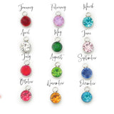 Personalized Birthstone Necklace | Custom Name Necklace | Girl friend Gift | Friend Necklace for Women | Kinsley Birthstone Necklace Custom KINSLEY-BS-DISC
