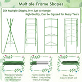 Riare 6 Pack 5.2 FT Tomato Cages for Garden, Heavy Duty Tomato Trellis