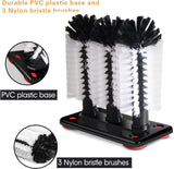 Glass Washer Brush Cleaner - 3 Brushes per Base