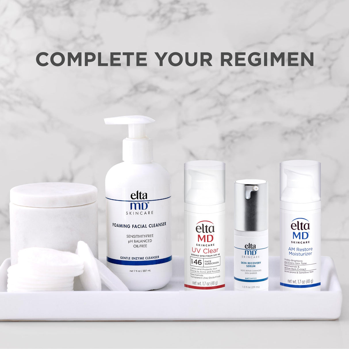 EltaMD UV Clear Face Sunscreen SPF 46, Oil Free for Face with Zinc Oxide, Dermatologist Recommended Sunscreen Lotion, For Acne-Prone Sensitive Skin, 1.7 oz Pump (Pack of 2)