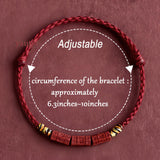 Yautja Tibetan Buddhist Red Buddha Spiritual Protection Red String Bracelet