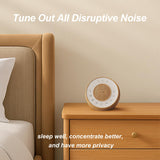 Housbay White Noise Sound Machine, 31 Soothing Sounds, 5W Loud Stereo Sound, Sleep Timer, Small Sleep Machine & Noise Canceling for Sleeping, Relaxation