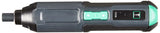 Amazon Basics by SKIL 4V Cordless Stick Screwdriver with 10-Piece Bit Set, USB Cable, LED Light, 3 Torque Settings
