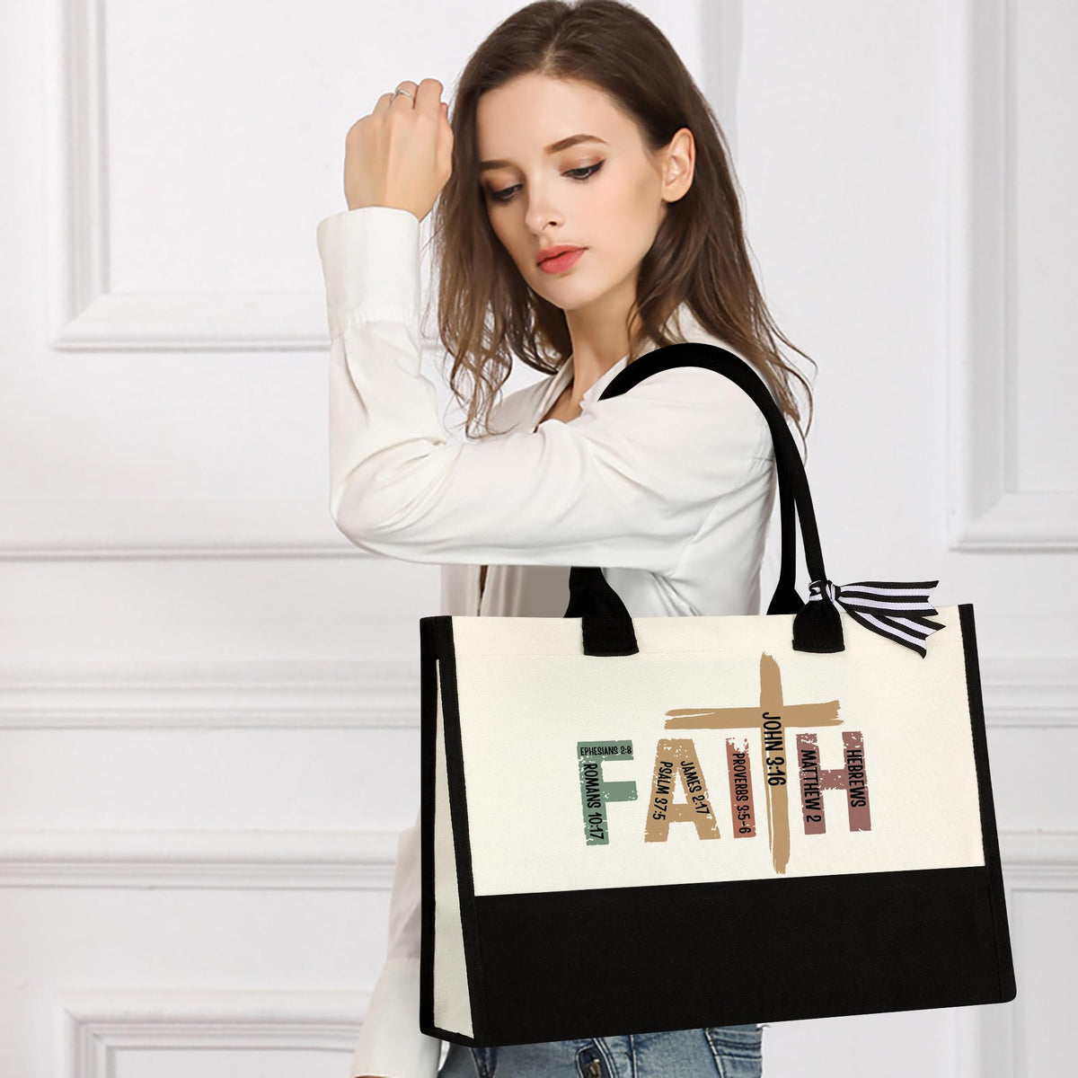 Christian Gifts for Women Faith, Christmas Religious Birthday Gifts Basket