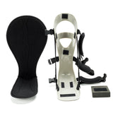 Plantar Fascitis Night Splint Adjustable Leg Support Brace for Fascia, Tendon and Calf Stretching, Heel and Bone Spur, Arch Pain Treatment Fit Right or Left Foot, Grey, Medium