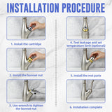 RP50587 Cartridge Replacement for Delta Most DST Single Handle Kitchen and Bathroom Faucets, Compatible with 36mm DIAMOND Seal Technology Models, Includes RP51503 Bonnet Nut
