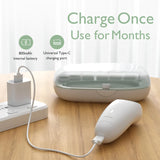 Momcozy Baby Nail File Electric, Gentle Night Light Baby Nail Trimmer