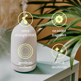BRIOTECH Extra Strength HOCl Cleaner, 500 PPM Hypochlorous Acid Concentrate, ULV Foggers & Humidifiers, Professional Deodorizer for Dental, Offices, Schools, Homes, Peroxide Free, 1 Gallon