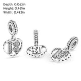 PANDORA 18th Celebration Dangle Charm - Bracelet Charm Moments Bracelets - Sterling Silver with Clear Cubic Zirconia - Gift for Her - Jewelry for Women with Gift Box