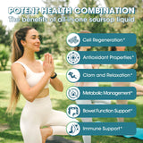 Soursop Graviola Liquid Drop – 2 Pack Soursop Drops with Sea Moss & Turmeric, Cellular Support & Immunity Boost Liquid Supplement, 2 Fl Oz Bottles