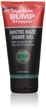 High Time Bump Stopper Shave Gel Arctic Haze 5.3 Ounce (156ml) (2 Pack)