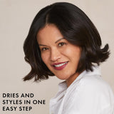 Hot Tools Pro Artist Hot Air Styling Brush, Curl, Style, Touch Ups, Black, 3/4