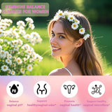 Vital Natural Feminine Balance Gummies for Women Health, Hawaiian Pineapple Flavor, Vegan, Gluten-Free ，Supports Women Vitality & Gut Health - 60 Gummies (2)