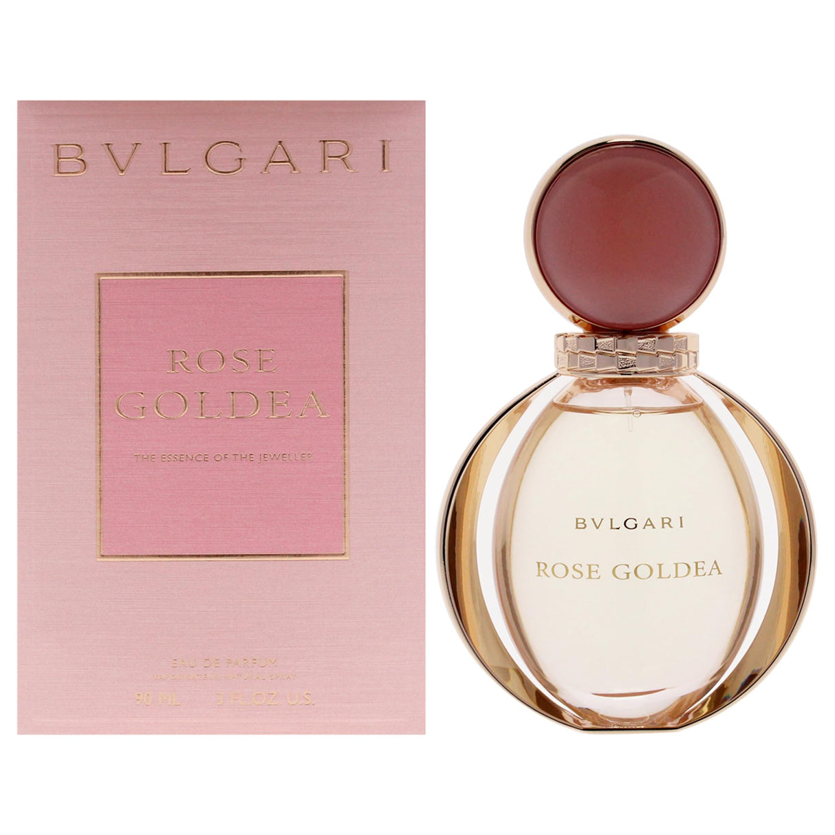 BVLGARI Rose Goldea for Women Eau de Parfum Spray, 3.04 Ounce, Multi