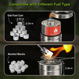 sifer 9Qt 4Pack [Multi-Size] Chafing Dish for Buffet | 80% Faster Screwless Assembly & Stackable Design for Wedding/Home/Christmas Buffets