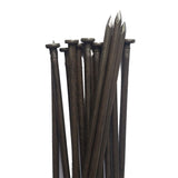 WOCHOLL Landscape Stakes Metal Landscape Edging Anchoring Spikes, 10-Inch Length 50 Count, for Artificial Turf Stakes, Paver Edging, Weed Barrier, Timber, Carpentry, Tent and More