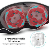 VIKTOR JURGEN Christmas Gifts for Women & Men, Shiatsu Neck and Shoulder Massager with Heat Deep Tissue Kneading Sports Recovery Massagers for Back, Foot, Relaxation Gifts for Wife, Husband, Him, Her