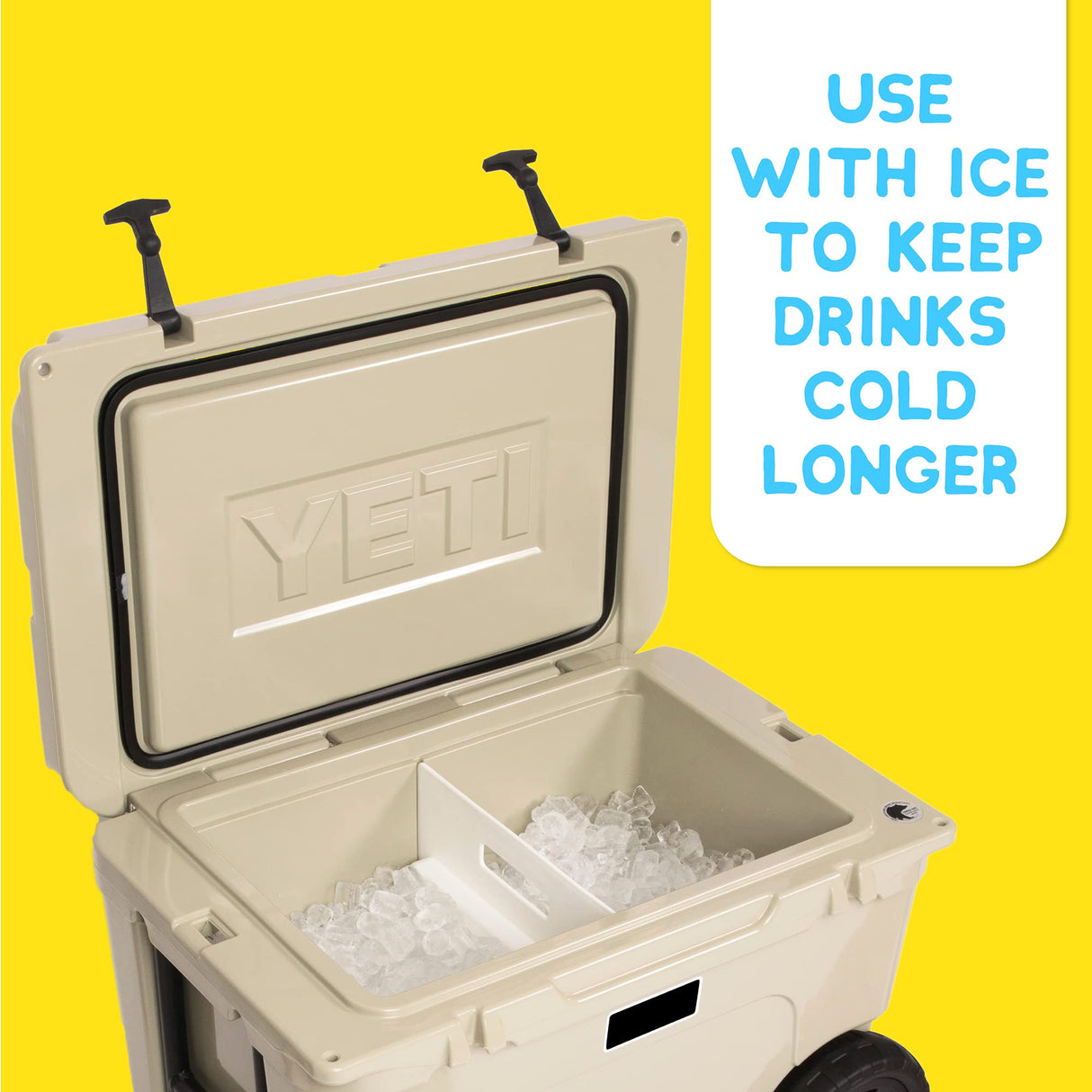 Above Sea Level Ice Pack Divider Compatible with YETI Coolers - Fits YETI Tundra Haul
