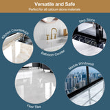 Marble Polishing Powder, Professional Touch-Up Etch Remover, Restore Shine Remove Water Stains Scratches Rings Etches for Marble Stone Granite Quartz Tile Floor Countertop Surfaces Polishing Care