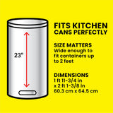 Glad ForceFlex MaxStrength Tall Kitchen Trash Bags, 13 Gal, Beachside Breeze, 90 Ct, Pack May Vary