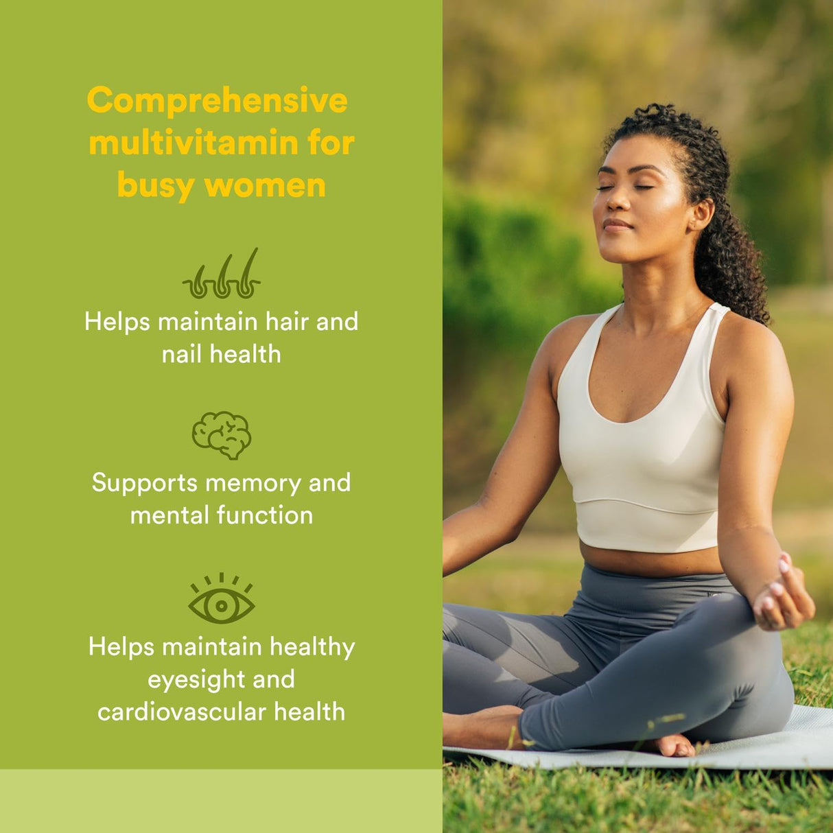 Whole Earth & Sea from Natural Factors, Women's Multivitamin & Mineral, Whole Food Supplement, Vegan, 60 tablets (30 servings)