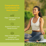 Whole Earth & Sea from Natural Factors, Women's Multivitamin & Mineral, Whole Food Supplement, Vegan, 60 tablets (30 servings)