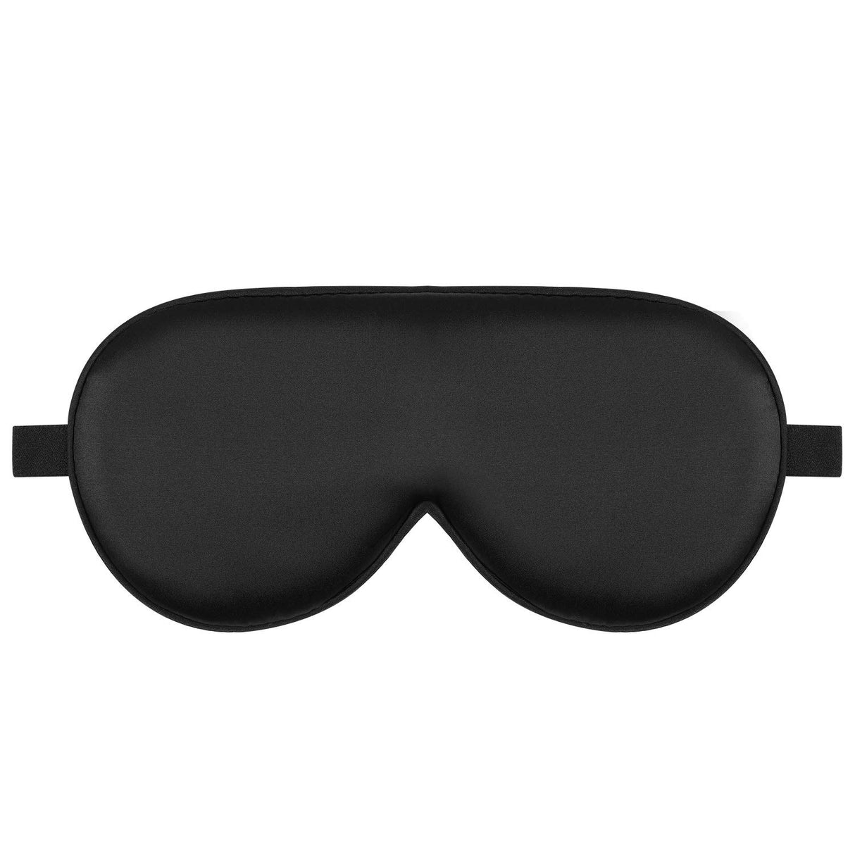 Alaska Bear Sleep Mask Silk Eye Cover with Shaped Padding for Pressure-Free Sleeping, Foam Insert, Upgrade Contour Over Conventional Flat Satin Eye Masks, Machine Washable