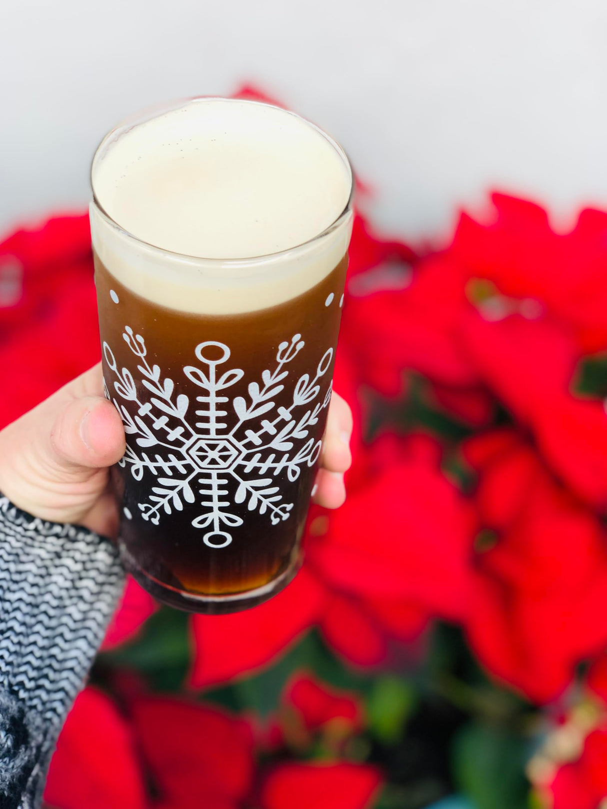 Barnie's Santa's White Christmas Ground Coffee with Coconut, Caramel, and Warm Vanilla Flavors, Medium Roasted Arabica Coffee Beans, 12 oz Bag (Pack of 3)