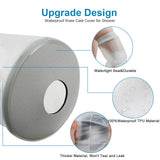 Divvsck Waterproof Knee Cast Cover for Shower,Watertight Cast Bag Covers- Shower Protector for Knee Replacement Surgery, Wound, Burns Reusable