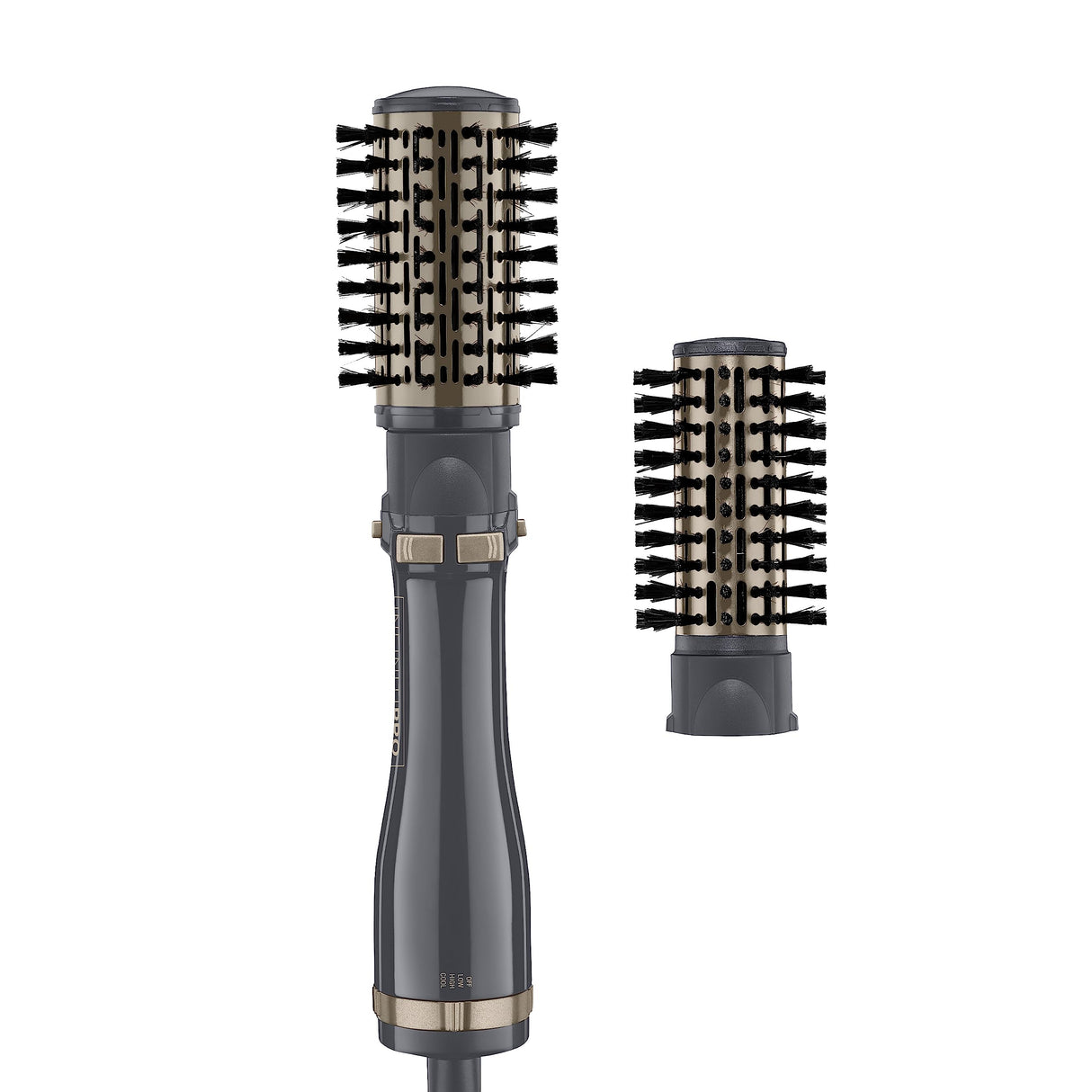 INFINITIPRO BY CONAIR Hot Air Styling Brush Set with 2-Inch and 1.5-Inch Bristles