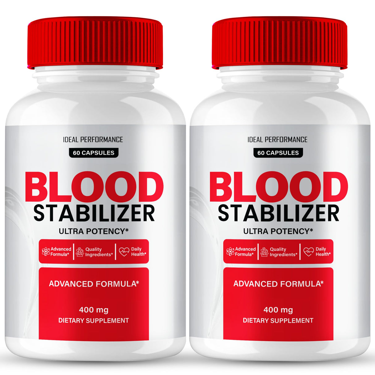 Blood Stabilizer Advanced Blood Formula Capsules, Official Blood Stabilizer Supplement Pills - Maximum Strength, All Natural Healthy Circulation & Stable Levels, BloodStabilizer Reviews (2 Pack)