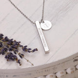 Medical Alert ID Necklace for Women, Custom Gold Medic Name Pendant Jewelry