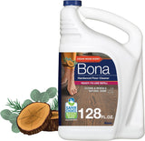 Bona Hardwood Floor Cleaner Refill - 128 fl oz - Cedar Wood Scent - Residue-Free Floor Cleaning Solution Spray Mop and Spray Bottle Refill - For Wood Floors