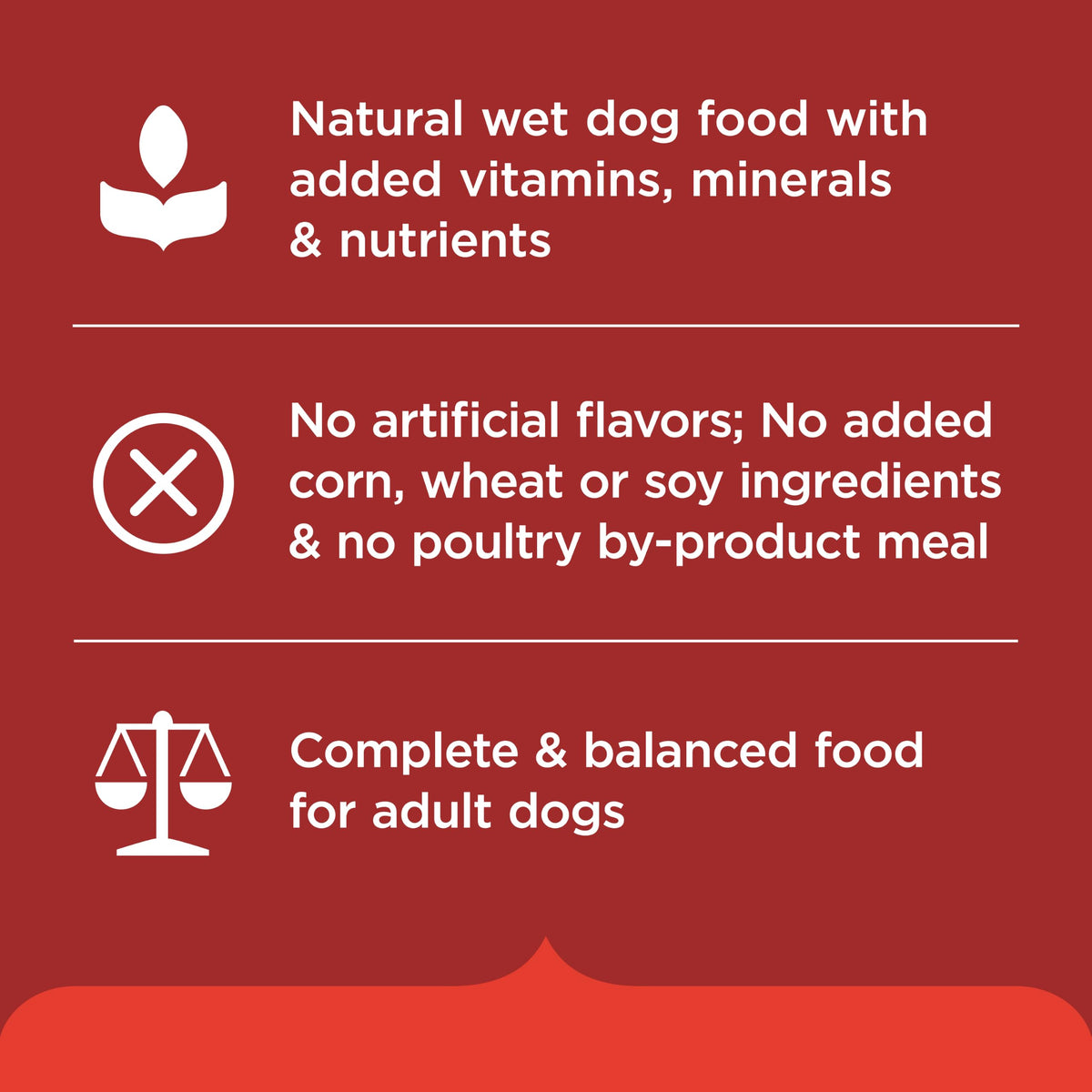 Nutrish Beef Paté Wet Dog Food, 13 oz. Can, 12 Pack (Rachael Ray)