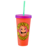 Silver Buffalo Disney The Nightmare Before Christmas 4 Pack Color Change Plastic Tumblers Featuring Jack Skellington, Sally, Oogie Boogie, and Zero, 24 Ounces