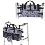 Compact Walker Bag with Pockets, Adjustable Strap, Easy Access Walker Storage Solution