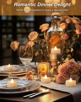 BEICHI Flameless Candles, 12/24/50/100/150 Pack Tea Lights Battery Operated, No Flickering Votive Candles LED Tea Lights for Halloween Christmas Wedding Home (100 Pack, Warm White)