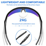 OXG 12 Pack Safety Glasses, ANSI Z87.1 Impact Resistant Anti-Scratch Safety Goggles for Men Women Youth (Mirrored)