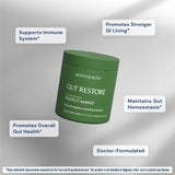 BodyHealth Gut Restore with PerfectAmino, ImmunoLin, and Humic Acid - Gut Health Supplement for Digestive and Immune Support - Unflavored - 30 Servings
