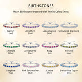 ETERMBOL June Birthstone Tennis Bracelets for Women