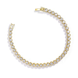 Pearich 14K Gold Filled Tennis Bracelets for Women