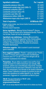 PROGRESSIVE Perfect Probiotic 60B, 30 CT
