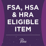 Poise Overnight Incontinence & Postpartum Pads for Bladder Leaks, 8 Drop Extra Coverage, 36 Count