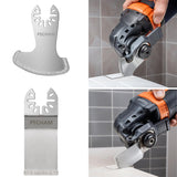 PECHAM 9PCS Diamond Oscillating Tool Blade, Multi Tool Blades Kits for Grout Removal and Soft Tile Cut, Fit Porter Cable Black & Decker Rockwell Ridgid Ryobi Milwaukee Chicago Craftsman