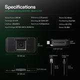 VIVOSUN AeroLight Wing AW200SE, LED Grow Light 200W with Integrated Circulation Fan & GrowHub Controller E25, Compatible with App & E42A, 3x3/4x4 Coverage, Establish an Intelligent Grow Environment