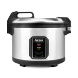 AROMA Commercial Rice Cooker for Restaurant (64 Cups Cooked) and Automatic Commercial Rice Warmer with Bonded Granite® Pot
