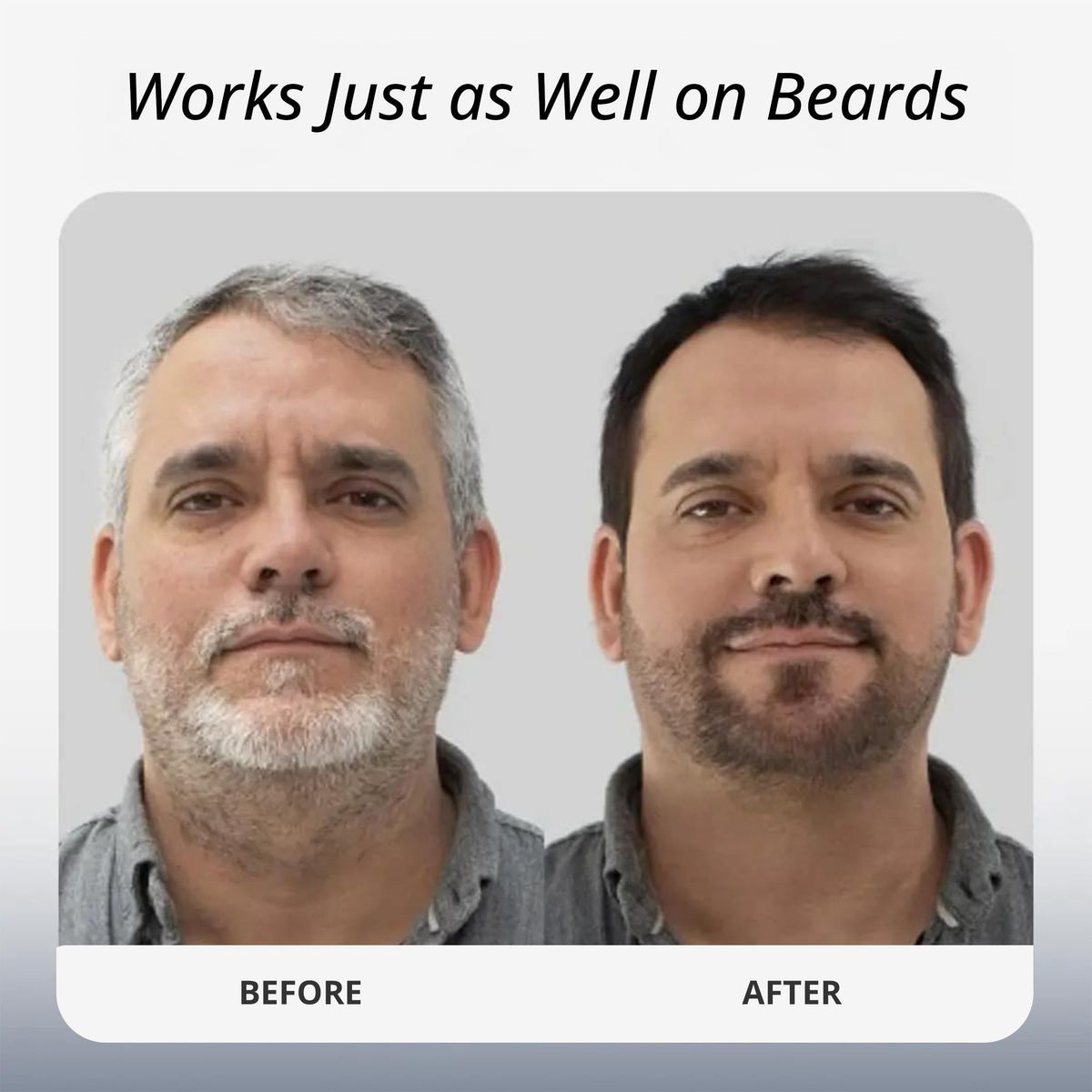 Polar Hair Dye Shampoo for Gray Hair, Jet Black Color for Women & Men